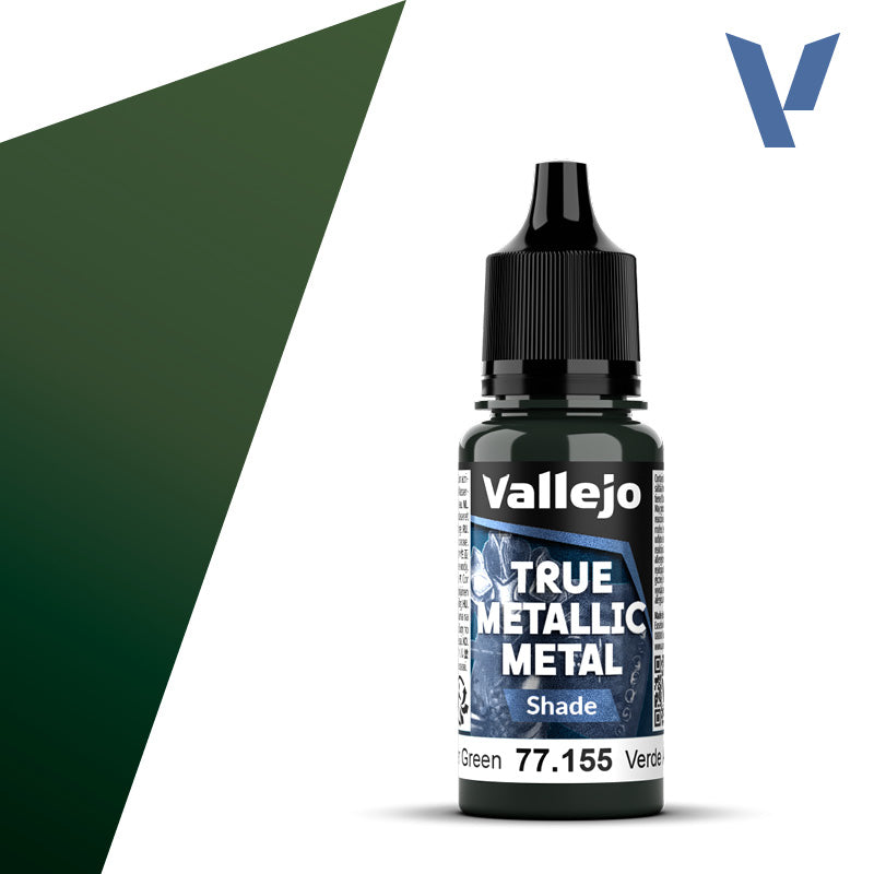 Vallejo TMM Shade 155-18ml Amber Green