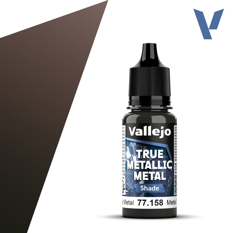Vallejo TMM Shade 158-18ml Rusty Metal