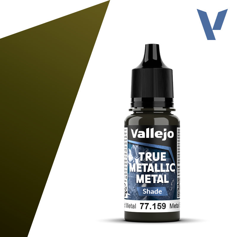 Vallejo TMM Shade 159-18ml Aged Metal