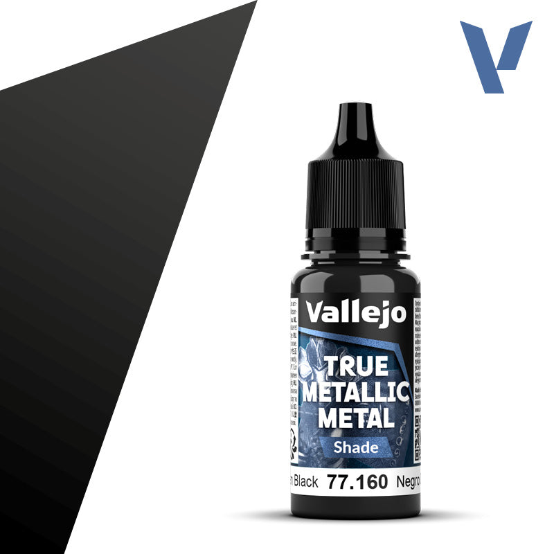 Vallejo TMM Shade 160-18ml Obsidian Black