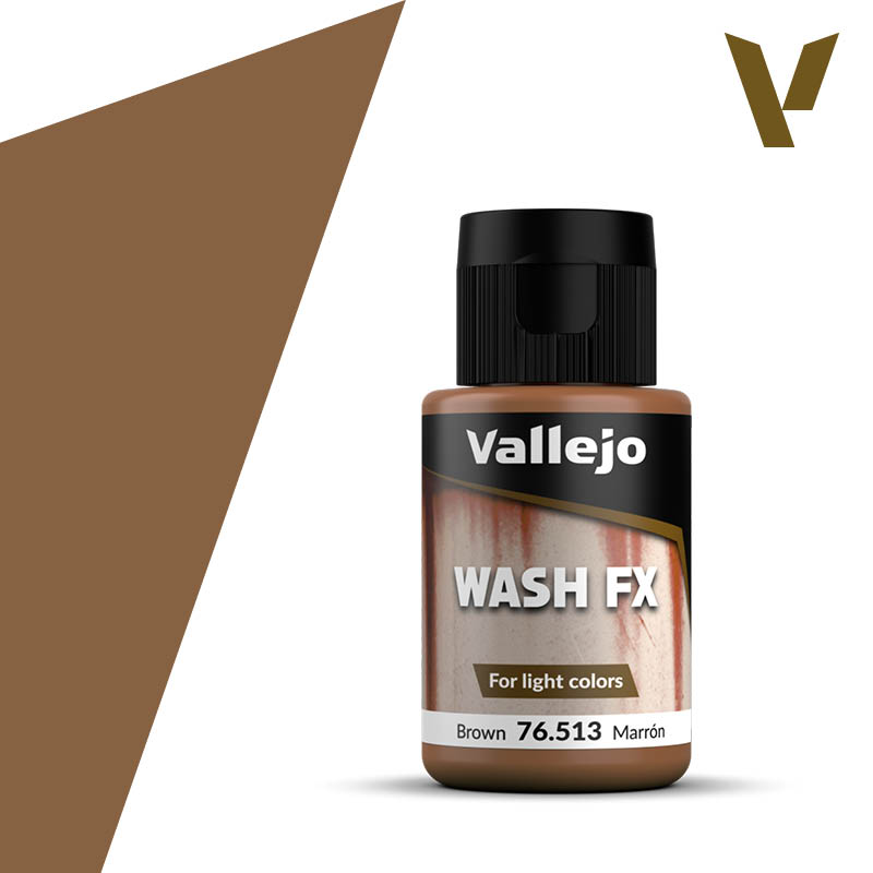 AV Model Wash 35ml - Brown Wash