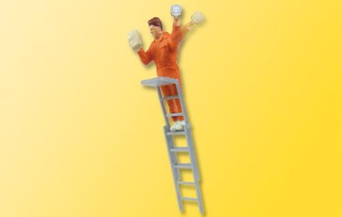 Viessmann eMotion Poster Sticker on Ladder VN1517