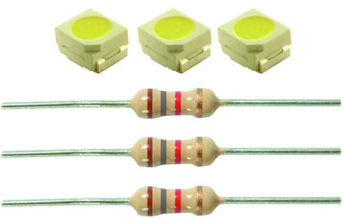 Viessmann Brilliant White LEDs with Resistors (3) VN3556