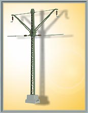 Viessmann Catenary DRG Middle Mast with Beams 106.5mm VN4127