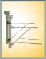 Viessmann Catenary Self-Made Yoke with Beam (5) VN4186