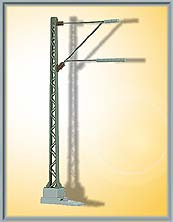 Viessmann Catenary Standard Mast with Beam 71.5mm VN4210