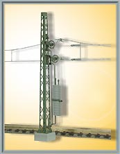 Viessmann Catenary Tensioning Mast with Beam 67mm VN4364