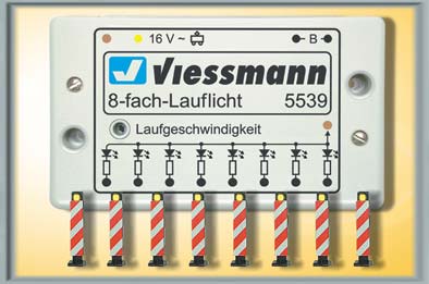 Viessmann Warning Lights with Chase Function (8) VN5040