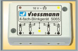 Viessmann Quadruple Indicator Blinking Electronics St Andrews Cross VN5065