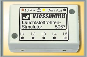 Viessmann Fluorescent Lamp Simulator VN5067