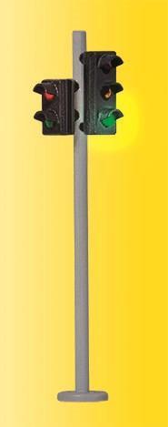 Viessmann Traffic Lights with Pedestrian Signals and LEDs (2) VN5095