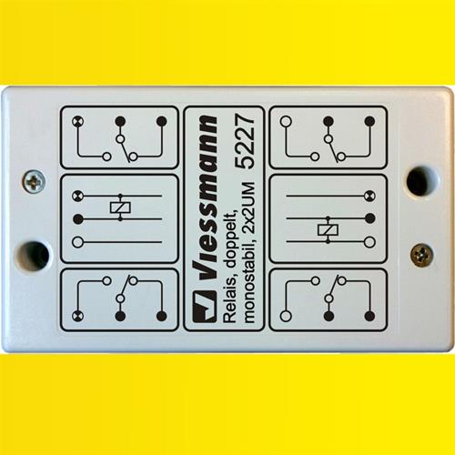 Viessmann Double Relay Monostable 2 x 2UM VN5227