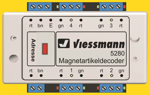 Viessmann Multi Protocol Switching and Turnout Decoder VN5280