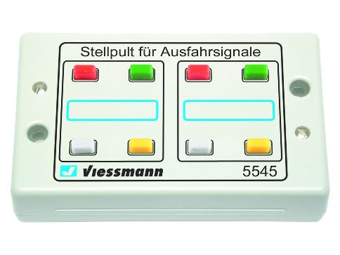 Viessmann Colour Light Signal Controller Push Button Panel 4 Aspect VN5545