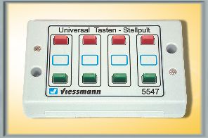 Viessmann Colour Light Signal Controller Push Button Panel 2 Aspect VN5547