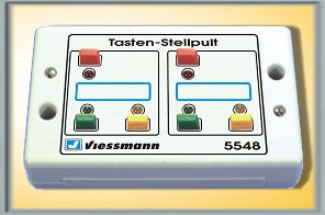 Viessmann Push Button Panel Feedback 3 Aspects VN5548