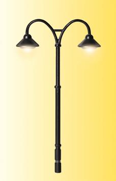 Viessmann Double Baden-Baden Platform Lamp LED Warm White VN6109