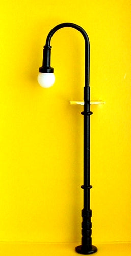 Viessmann Swan Neck Lamp Black 85mm VN6112