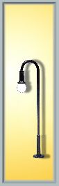 Viessmann Swan Neck Lamp Black 66mm VN6150