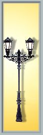 Viessmann Double Gas Lamp 55mm VN6397