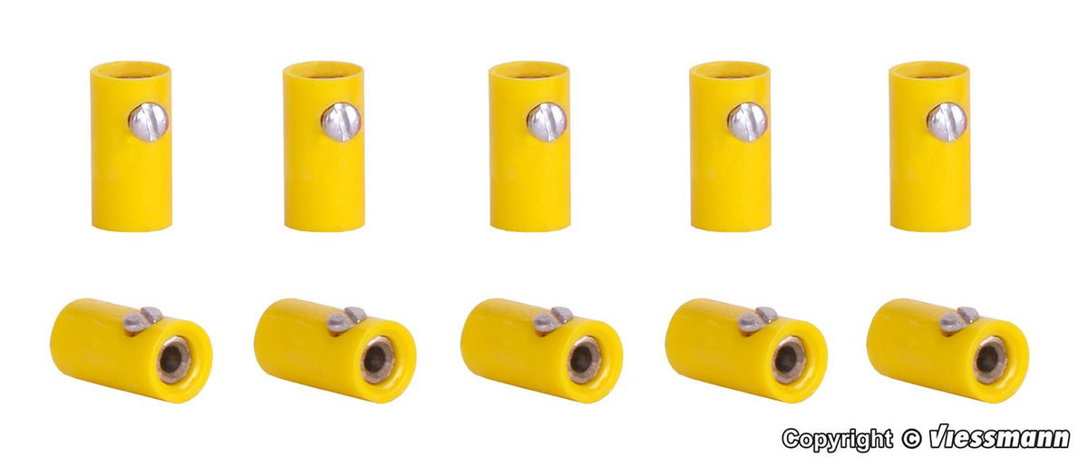 Viessmann Sockets Yellow (10) VN6879