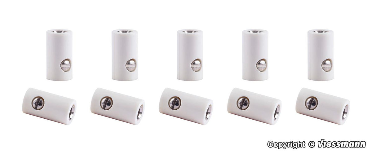 Viessmann Sockets White (10) VN6887