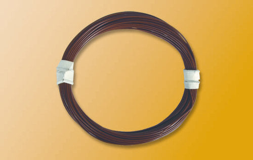 Viessmann Super Thin Wire 0.03mm Brown (5m) VN6892