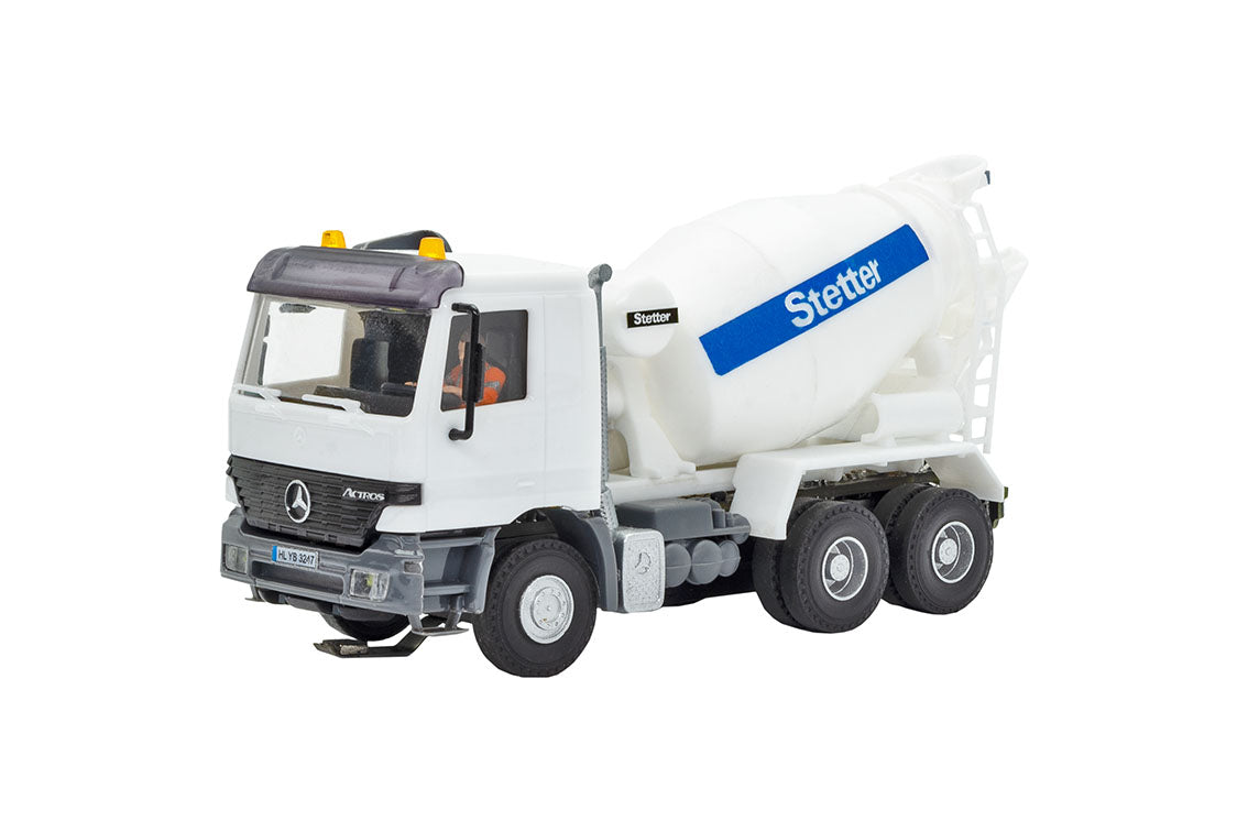 Viessmann CarMotion MB Actros Cement Mixer w/Lighting VN8031