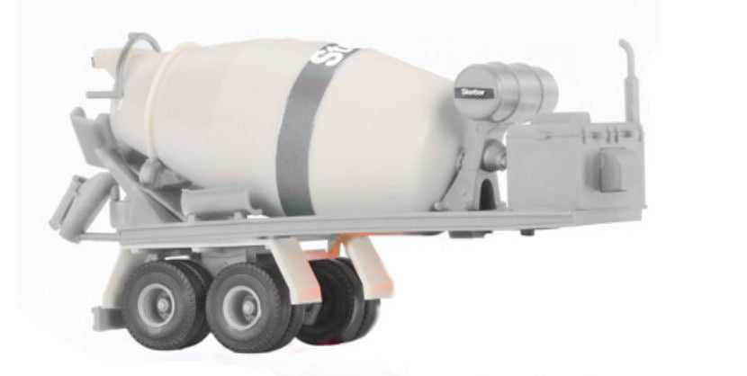 Viessmann CarMotion Cement Mixer Trailer VN8230