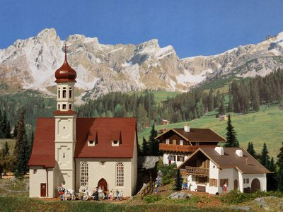 Vollmer Alpine Village Set (3) Kit VO42080