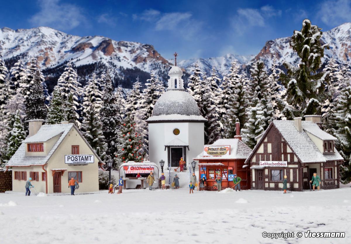 Vollmer Christmas Village with Lighting Kit VO42413