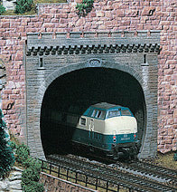 Vollmer Double Track Tunnel Portal (2) VO42502