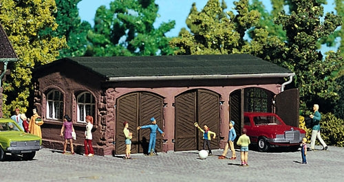 Vollmer Three Road Garage Kit VO43757