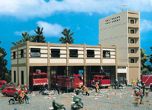 Vollmer City Fire Station Kit VO43759