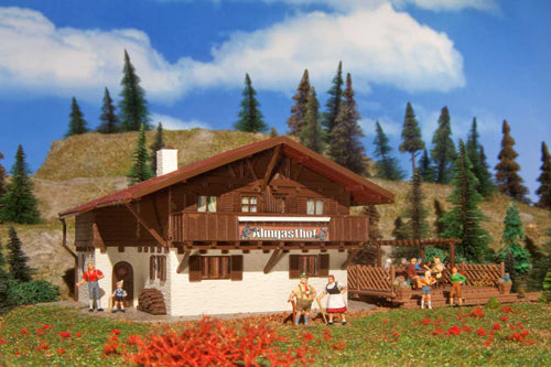 Vollmer Alpine Inn with Wooden Terrace Kit VO43960