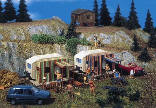 Vollmer Caravans with Awnings (2) Kit VO45145