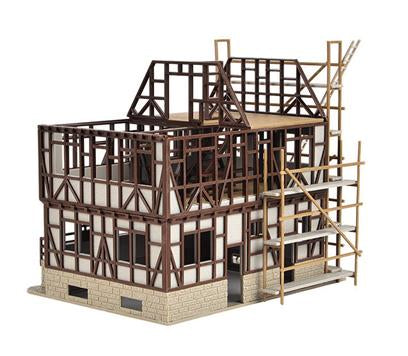 Vollmer Half Timbered House Under Construction Kit VO46889