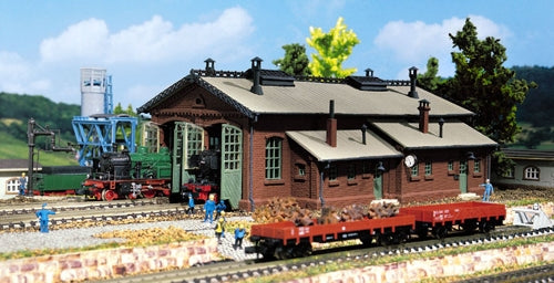 Vollmer Double Track Locomotive Shed Kit VO47608