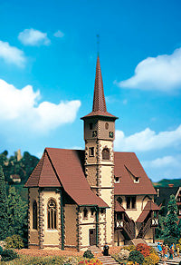 Vollmer Ditzingen Village Church Kit VO47736