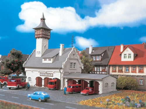 Vollmer Six Bay Village Fire Station Kit VO47781