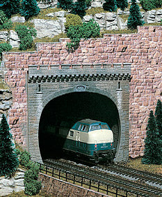 Vollmer Double Track Tunnel Portal (2) VO47812