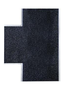 Vollmer Stone Art Asphalt T Junction Street Plate 15.5x13cm VO48263