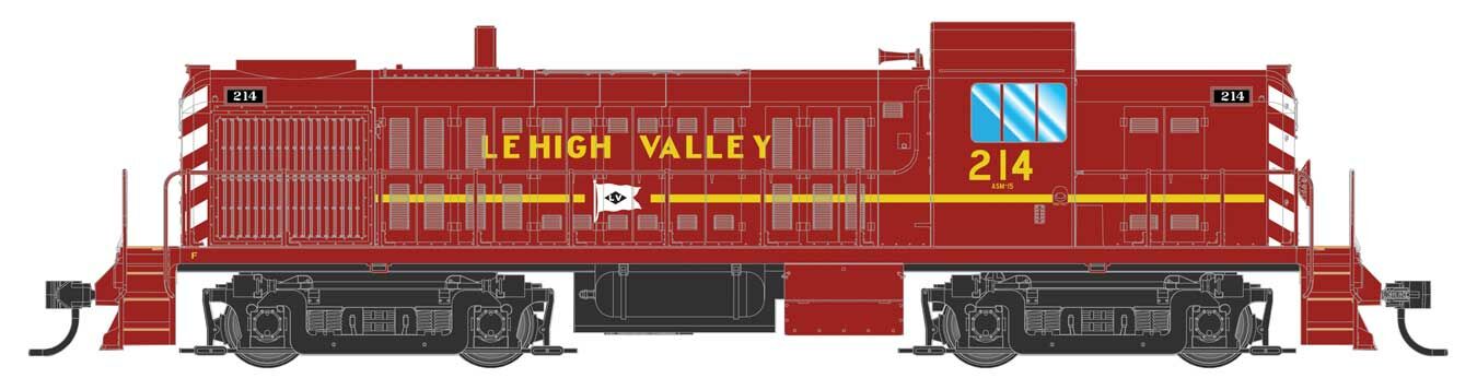 Walthers Mainline Alco RS-2 Lehigh Valley 214 WH910-10709