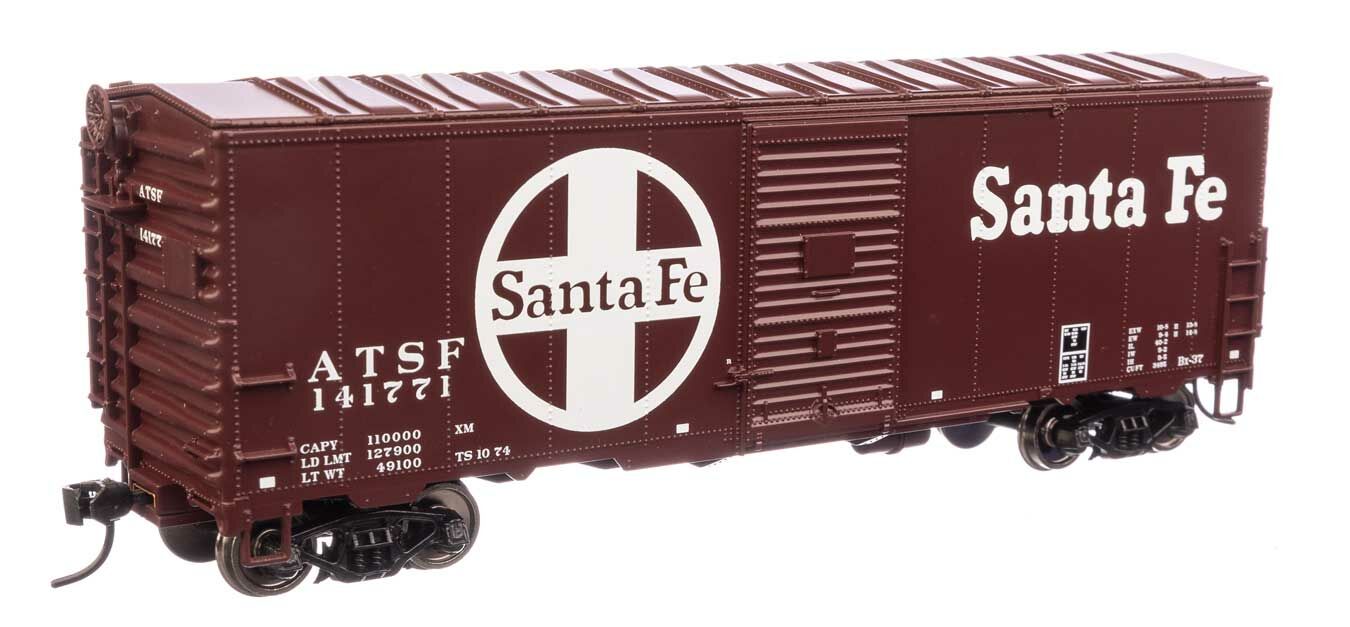 Walthers Mainline 40' AAR Modernised 1948 Boxcar Santa Fe 144139 WH910-1204