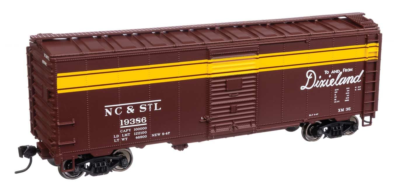 Walthers Mainline 40' AAR 1944 Boxcar Nashville Chattanooga & St Louis 19386 WH910-1364