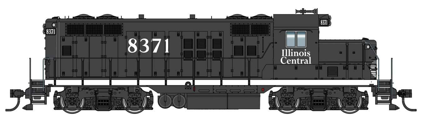 Walthers Mainline EMD GP9 PhII w/Chopped Nose IC 8442 (DCC-Sound) WH910-20439
