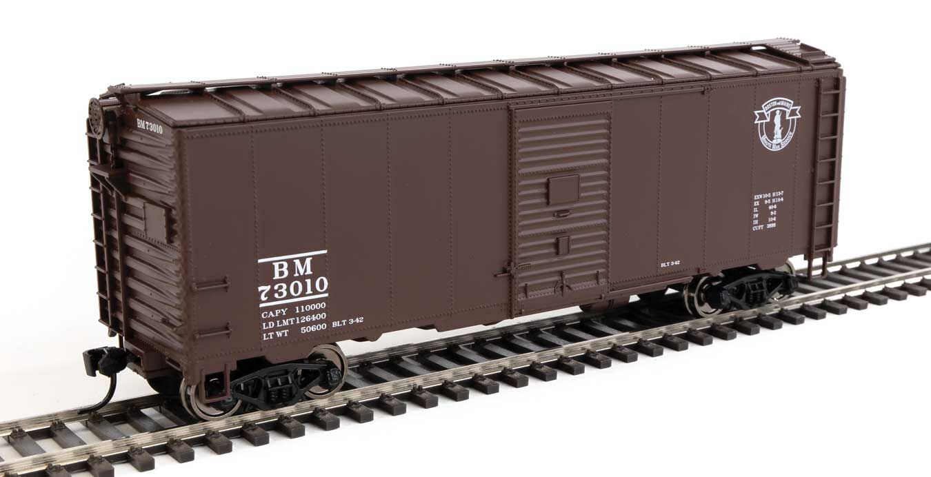 Walthers Mainline 40' AAR Modified 1937 Boxcar Boston & Maine 73020 WH910-2726