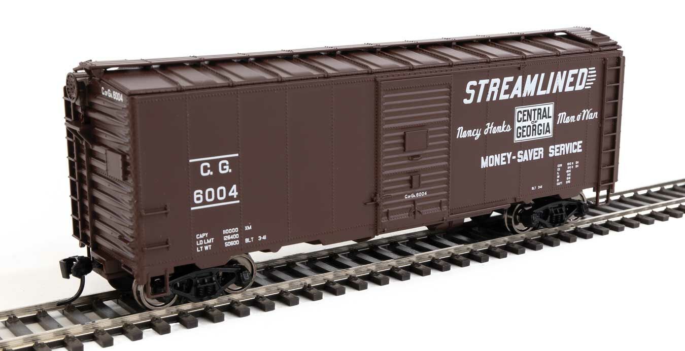 Walthers Mainline 40' AAR Modified 1937 Boxcar Central of Georgia 6033 WH910-2730