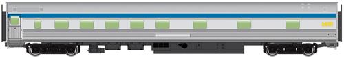 Walthers Mainline 85' Budd Passenger Car 10-6 Sleeper VIA WH910-30109