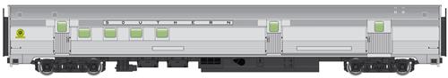 Walthers Mainline 85' Budd Baggage-Railway Post Office SOU WH910-30311